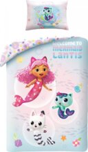 Gabi babaháza, Sellők ovis ágyneműhuzat szett, 100 x 135 cm