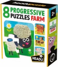Headu, Fejlesztő puzzle, A Farm, 8 darabos készlet