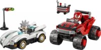 LEGO® Sonic the Hedgehog™, Silver autója Knuckles monster truckja ellen