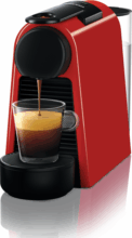 DeLonghi Essenza Mini Nespresso kapszulás kávéfőző, piros