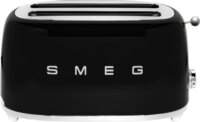 SMEG TSF02BLEU kenyérpirító, 4 szeletes, fekete