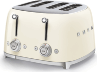 SMEG TSF03CREU kenyérpirító, 4 szeletes, krémszín