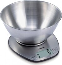 Heinner HKS-5SS digitális tálas konyhai mérleg, inox
