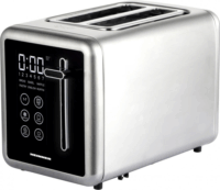 Heinner HTP-DD900BKSS kenyérpirító, 2 szeletes, inox-fekete