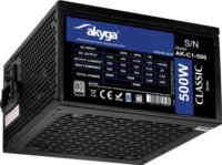 Akyga Classic C1 (500W, 80Plus®, ATX)