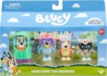 Bluey, Nagyi szett, 4 darabos figura készlet