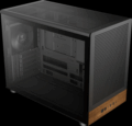 Gamdias Athena M4M Wood Tempered Glass, fekete