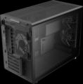 Gamdias Athena M4M Tempered Glass, fekete