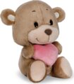 NICI, Maci szívvel plüssfigura, 22 cm
