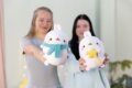 NICI, Molang a nyuszi csillaggal plüssfigura, 24 cm