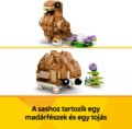 LEGO® Creator 3 in 1, Aranyos hörcsög egy virággal