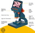 Levenhuk LabZZ DM200 LCD digitális mikroszkóp