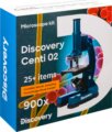 Levenhuk Discovery Centi 02 mikroszkóp és könyv