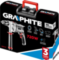 Graphite 58G727 720W, Ütvefúró Kofferben