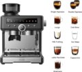 Mova S20 Pro espresso kávéfőző, Fekete