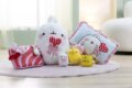 NICI, Molang a nyuszi nyalókával plüssfigura, 48 cm