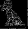 LEGO® Icons, Golden retriever kutyus