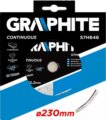 Graphite 57H646 vizes gyémántvágó, 230mm