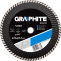 Graphite 57H638 turbo gyémántvágó, 230mm, hűtőbordás