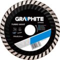 Graphite 57H632 turbo gyémántvágó, 115mm, hűtőbordás