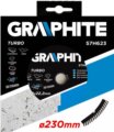 Graphite 57H623 turbo gyémántvágó, 230mm, vékony