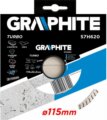 Graphite 57H620 turbo gyémántvágó, 115mm, vékony