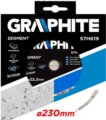 Graphite 57H619 szegmentált gyémántvágó, 230mm