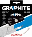 Graphite 57H610 szegmentált gyémántvágó, 230mm, lézer hegesztett