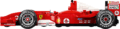 LEGO® Icons, Ferrari F2004 és Michael Schumacher