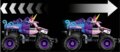 LEGO® Technic, Monster Jam™ Sparkle Smash™, Hátrahúzhatós