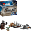 LEGO® Star Wars™, A Mandalóri és Grogu speeder bike-ja