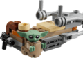 LEGO® Star Wars™, A Mandalóri és Grogu speeder bike-ja