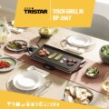 Tristar BP-2667 Slim M asztali grillsütő, 1800W
