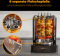 Clatronic DVG 3686 vertikális multigrill, 1400W