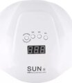 Sun X, Műkörmös UV lámpa, 36 LED-es, 54W, fehér