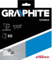 Graphite 57H654 körfűrészlap, 165mm, Z30, aluminium