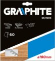 Graphite 55H605 körfűrészlap, 180mm, Z60, keményfém