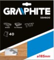 Graphite 55H600 körfűrészlap, 185mm, Z40, keményfém