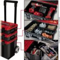 Einhell E-Case Torony 4540015 Gurulós bőrönd, tartalom nélkül
