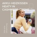Beurer HK 77 akkumulátoros melegítő párna, krémszín