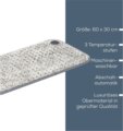 Beurer HK 126 XXL Nordic Taupe melegítő párna, sötétszürke
