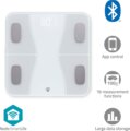 Nedis SmartLife BTHPS11WT okos személymérleg, fehér