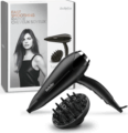 BaByliss Turbo Smooth D572DE hajszárító, 2200W, fekete-ezüst