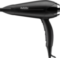 BaByliss Turbo Smooth D572DE hajszárító, 2200W, fekete-ezüst