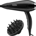 BaByliss Turbo Smooth D572DE hajszárító, 2200W, fekete-ezüst