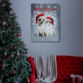 Family Christmas 58452 LED fali kép, 30 x 40 cm