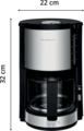 Krups Pro Aroma Plus KM3210 filteres kávéfőző (üvegkannával)