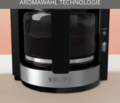 Krups Pro Aroma Plus KM3210 filteres kávéfőző (üvegkannával)