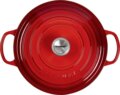 Le Creuset Signature kerek öntöttvas sütő-főzőedény, 28cm, 6,7 l, cseresznyepiros
