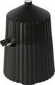 Alessi Plissé MDL07B citrusprés, 80W, fekete